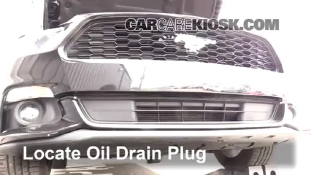 2016 Ford Mustang V6 3.7L V6 Coupe Oil Change Oil and Oil Filter